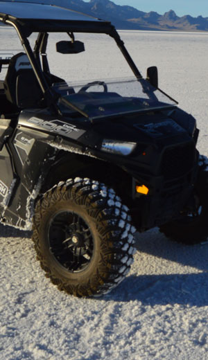 UTV Fold Down Windshield